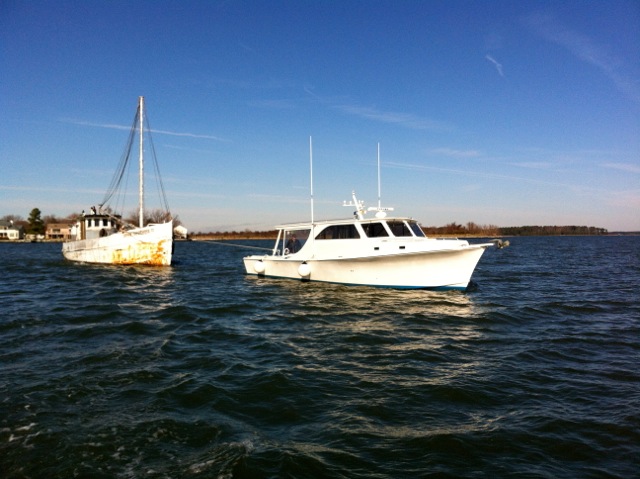 Oyster Buyboat Crow Brothers II