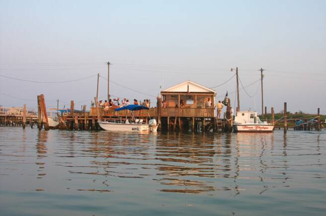 Crab feast on Tangier Island