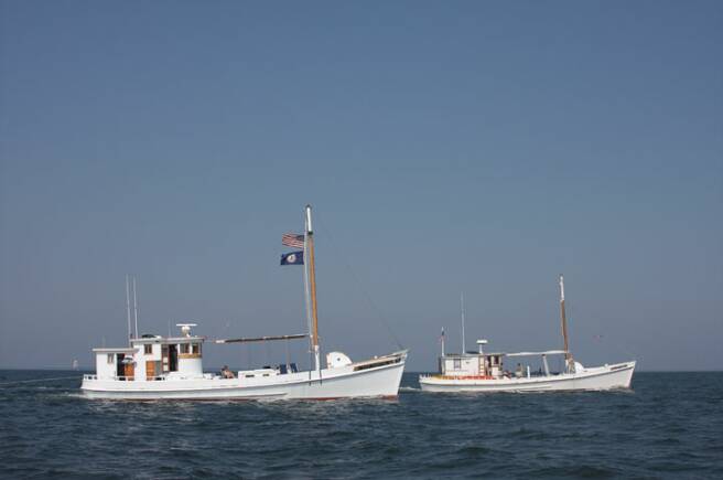 Old Squaw rudder and prop cage