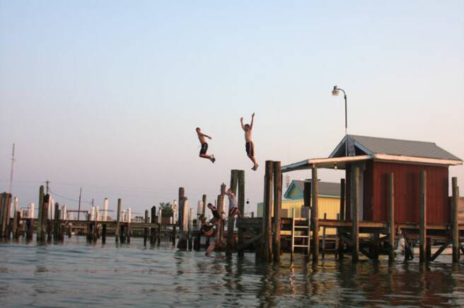 Swit time on Tangier Island