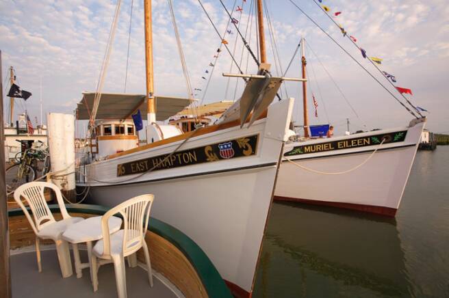 Oyster Buyboats East hampton and Muriel Eileen