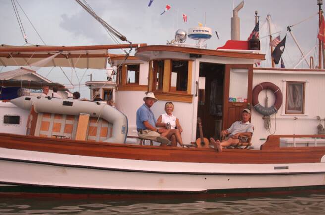 Crab feast on Tangier Island