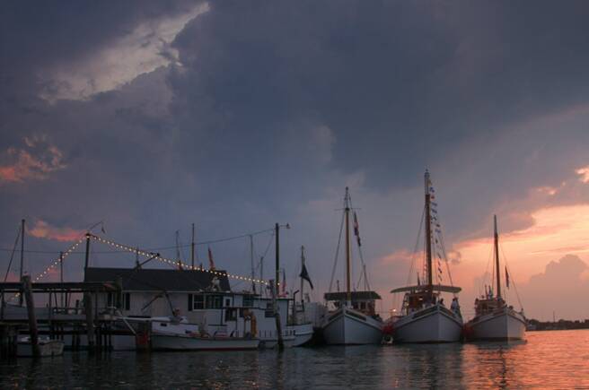 Crab feast on Tangier Island