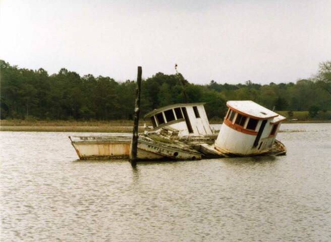 Oyster Buyboats Miss Kathy & Myrtle II in Cape Charles, VA