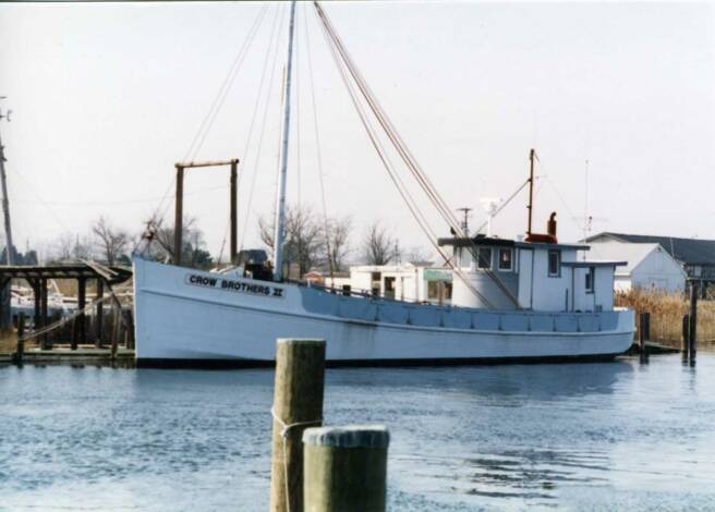 Oyster Buyboat Crow Brothers II at Tilghman Island, MD