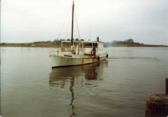 Oyster Buyboat Reginia at Saxis, VA