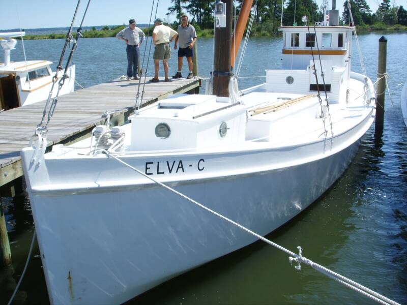 Oyster Buyboat Elva C.