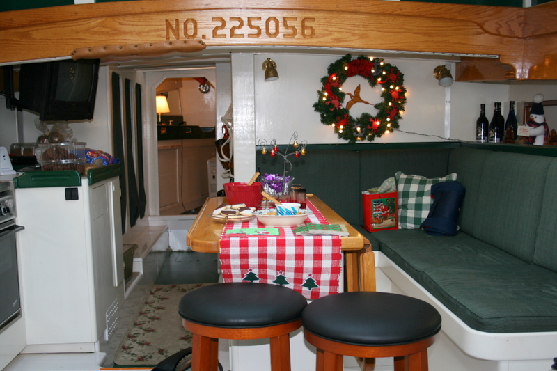 Aboard Oyster Buyboat