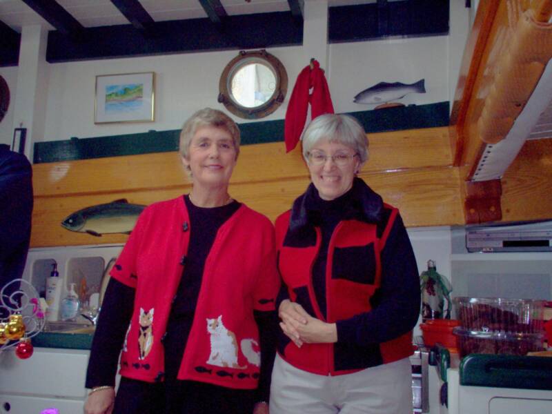 Aboard Oyster Buyboat