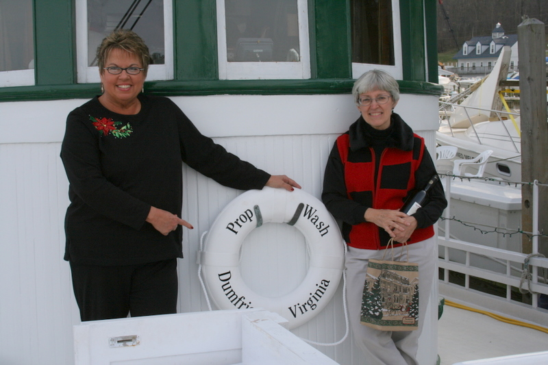 Aboard Oyster Buyboat