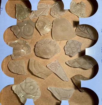 bottle stoppers displayed