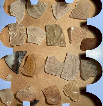 bottle stoppers displayed