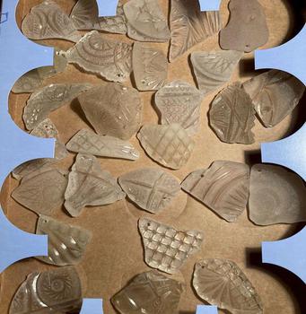 bottle stoppers displayed