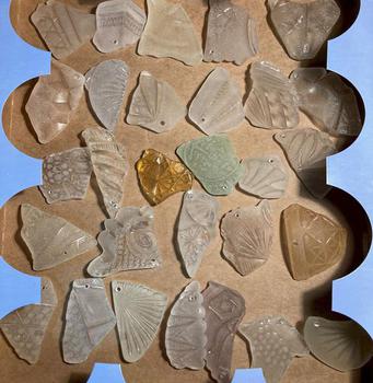 bottle stoppers displayed